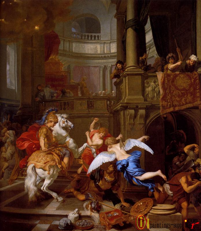 The Expulsion Of Heliodorus From The Temple.