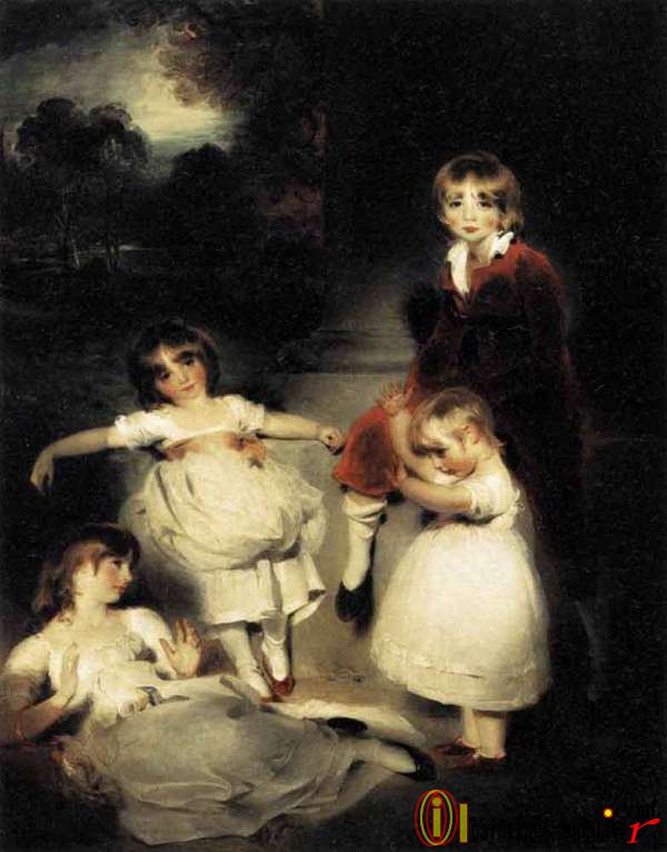 Portrait Of The Children Of John Angerstein.