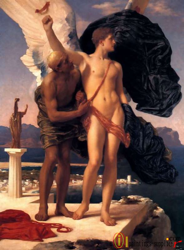 Daedalus and Icarus,1869