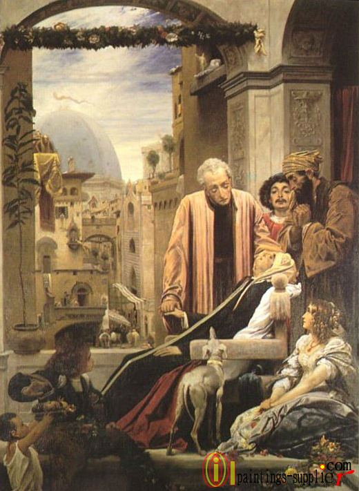The Death of Brunelleschi,1852