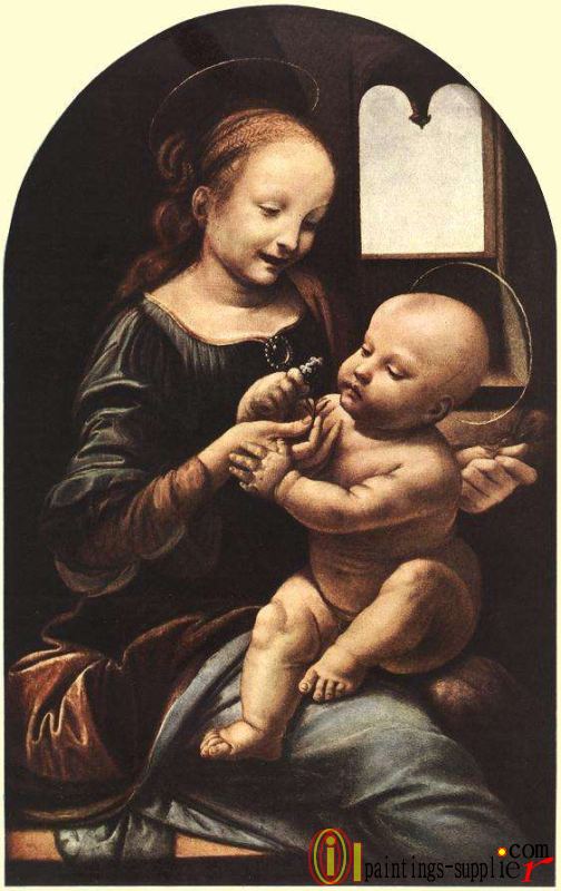 Madonna with Flower