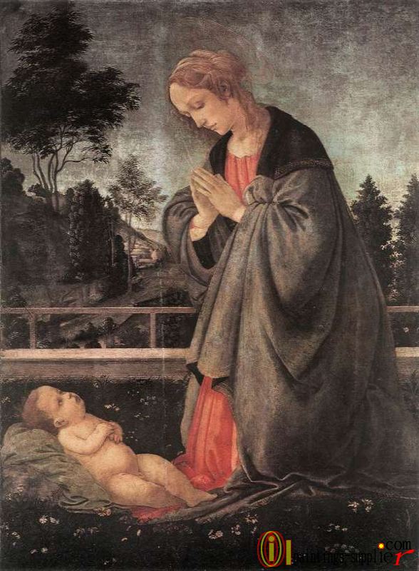 Adoration of the Child,1483.