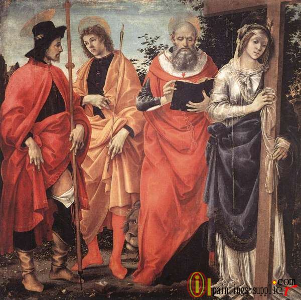 Four Saints Altarpiece,1483
