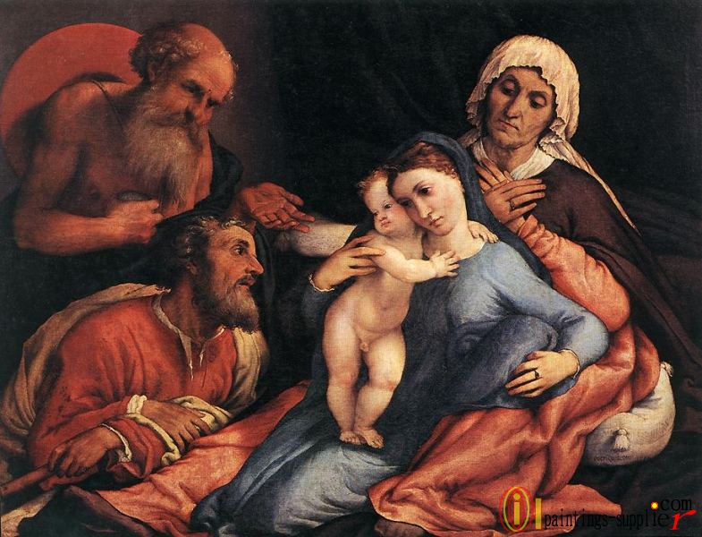 Madonna and Child with Saints 1534