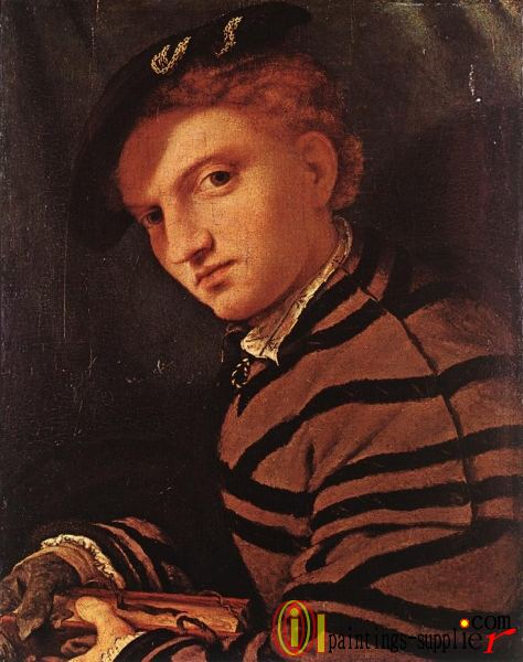 Young Man with Book 1525