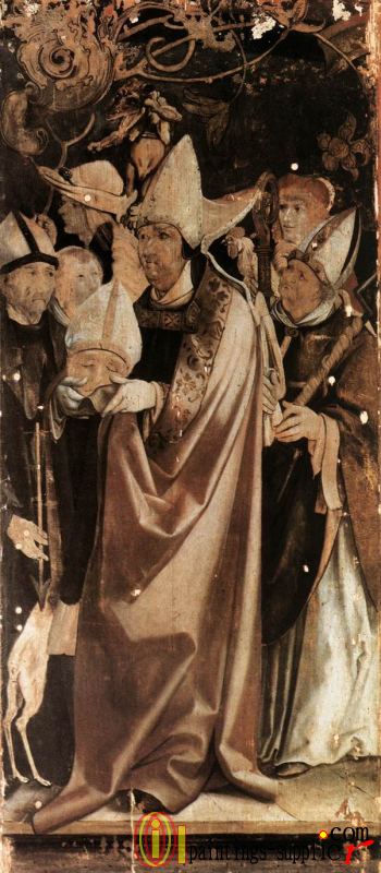 Fourteen Saints Altarpiece (detail) 2.