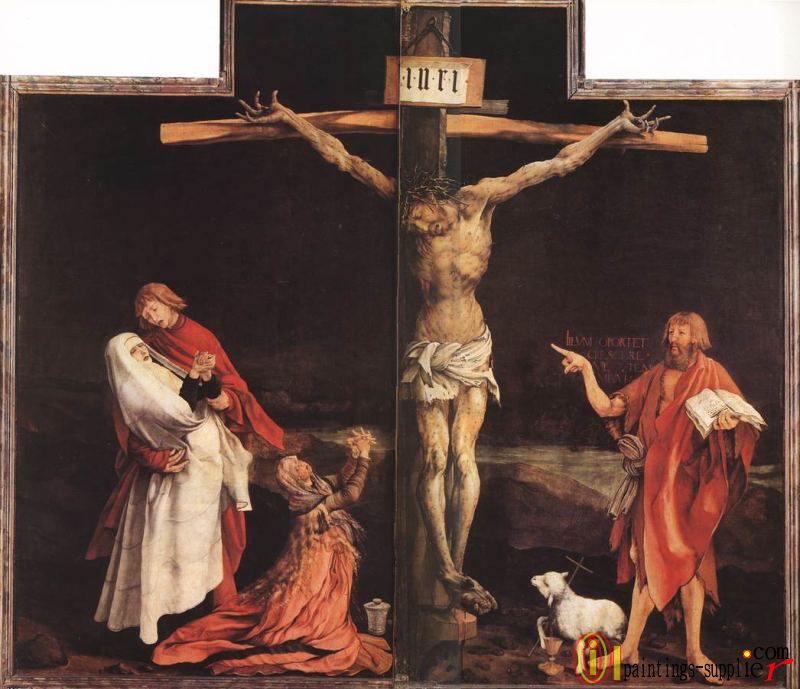 Isenheim Altarpiece - The Crucifixion