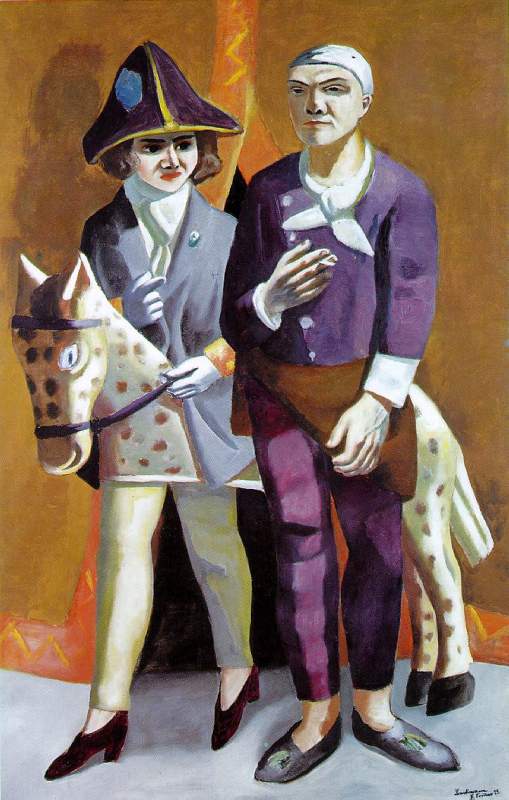 The Artist and His Wife,1925