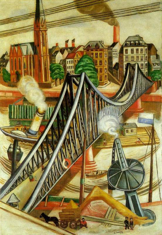The Iron Footbridge,1920