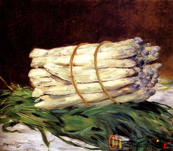 A Bunch Of Asparagus,1880