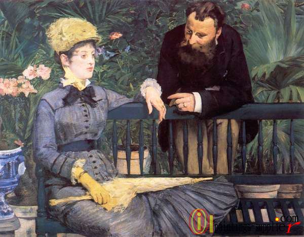 In the Conservatory,1879