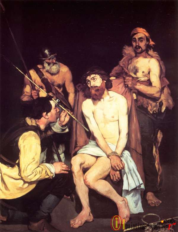 Jesus Mocked by the Soldiers,1865