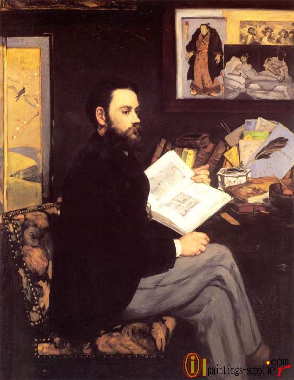 Portrait of Emile Zola,1868