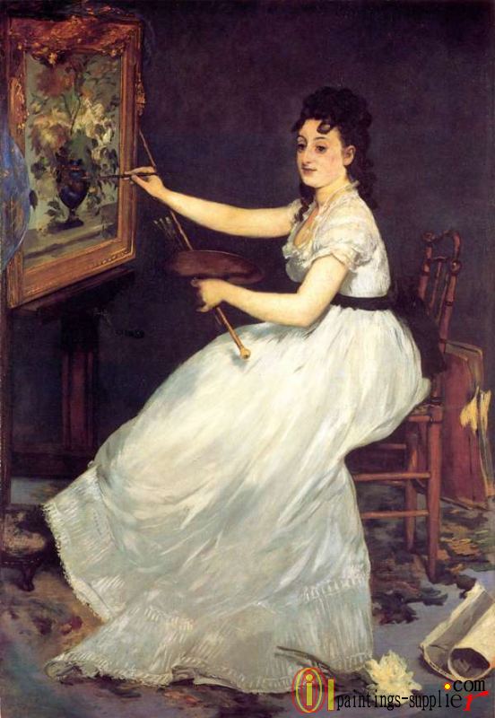 Portrait of Eva Gonzalès,1870