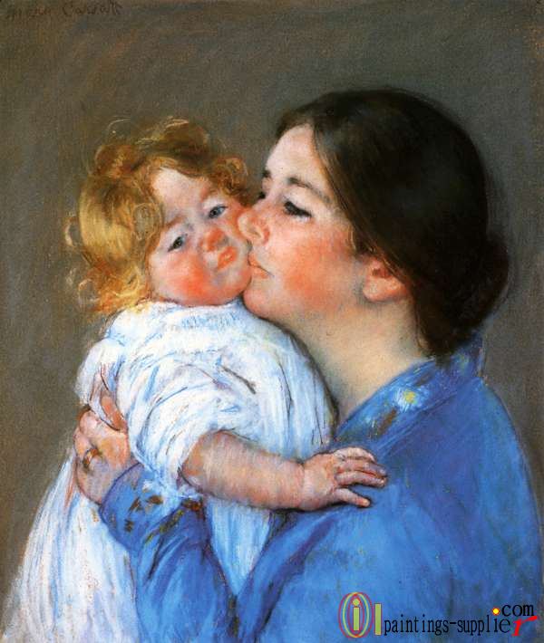 A Kiss For Baby Anne ,1897