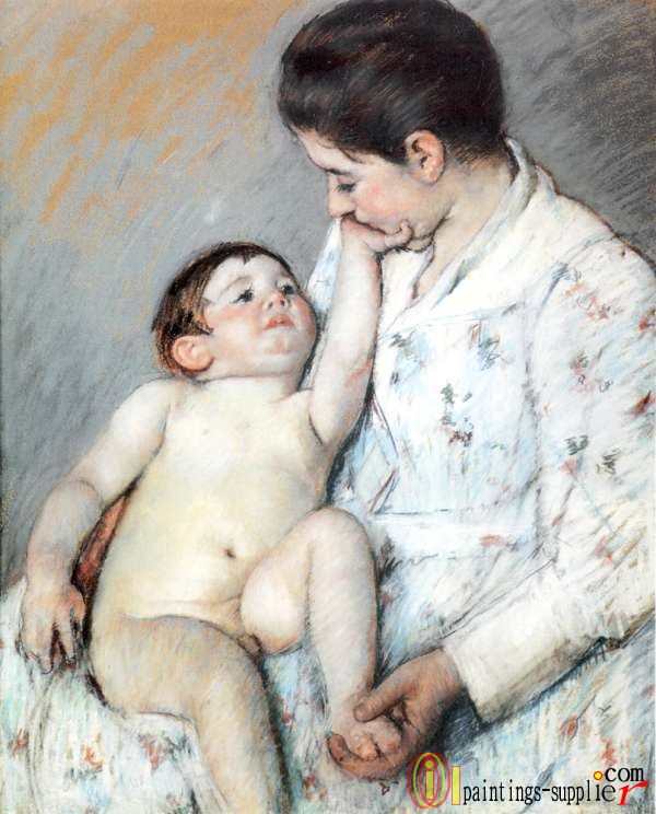 Baby's First Caress,1891