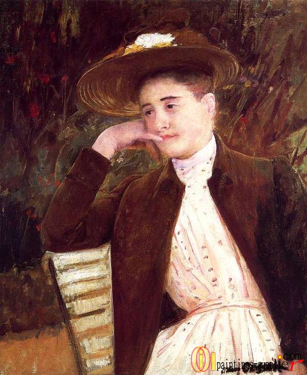 Celeste in a Brown Hat,1891