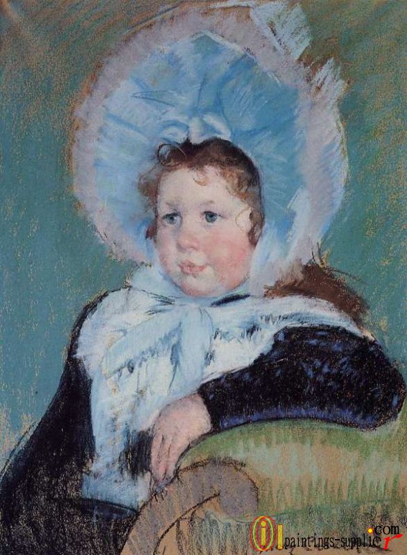 Dorothy in a Very Large Bonnet and a Dark Coat,1904