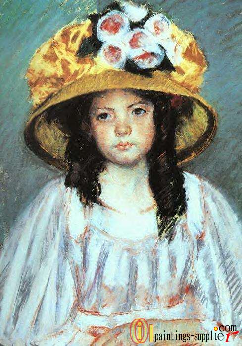 Girl in a Large Hat,1908