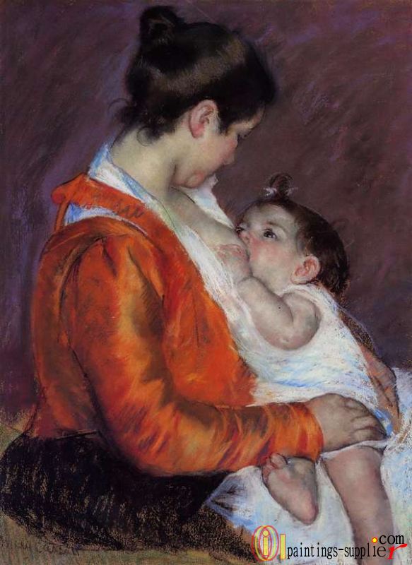 Louise Nursing Her Child,1898