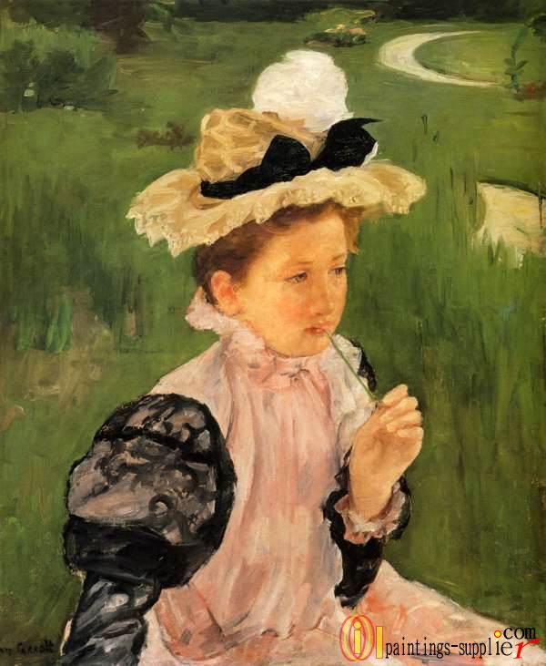Portrait Of A Young Girl,1900