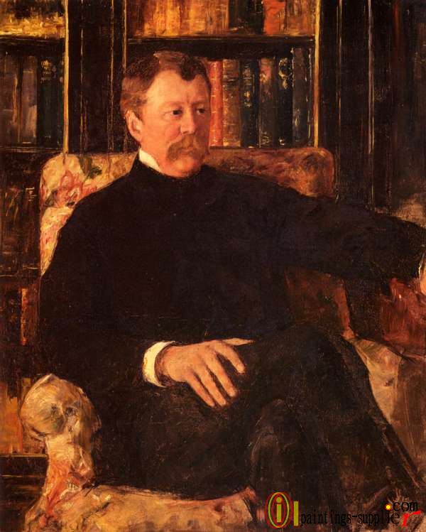 Portrait Of Alexander Cassatt,1880