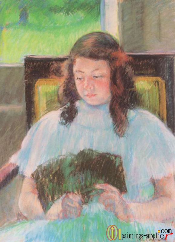 Young Girl Reading,1908.