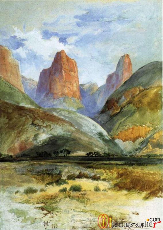 Colburn's Butte, South Utah,1873.