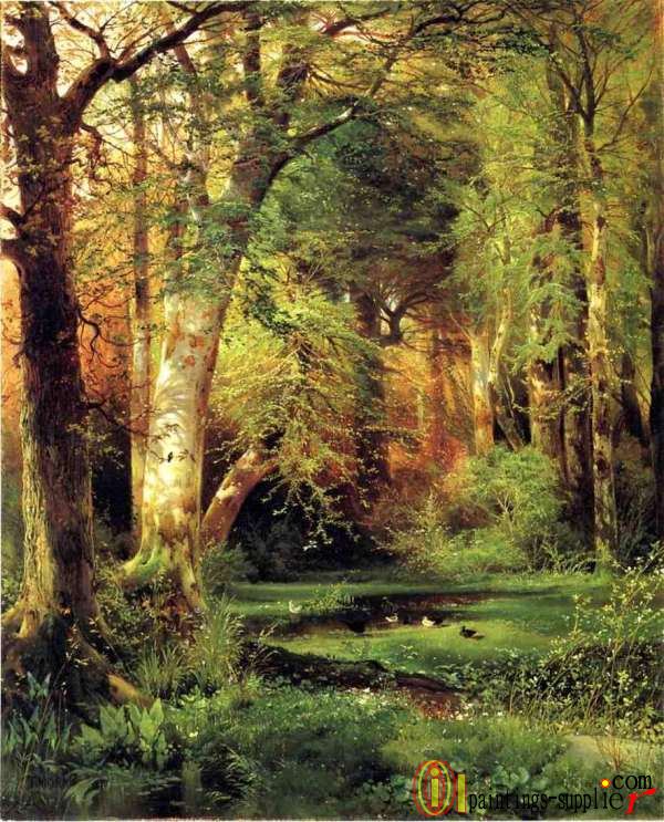 Forest Scene,1870.