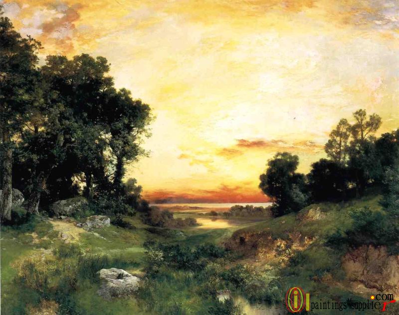 Sunset, Long Island Sound,1907.