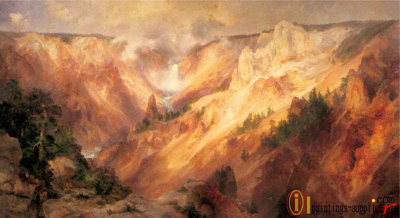The Grand Canyon of the Yellowstone,1872.