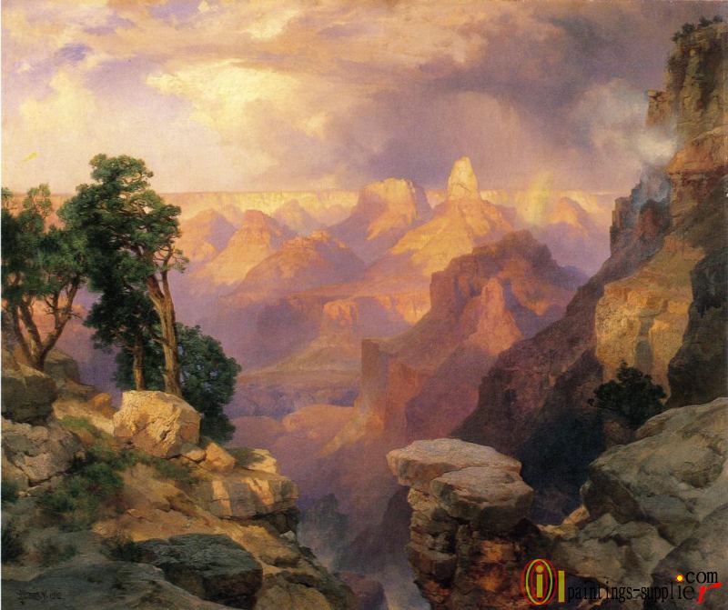 Grand Canyon with Rainbows,1912