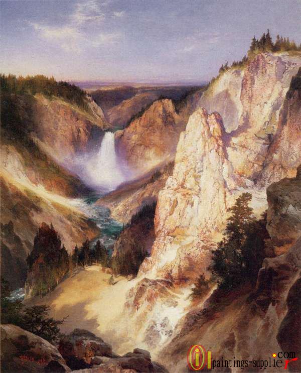 Great Falls of Yellowstone,1898