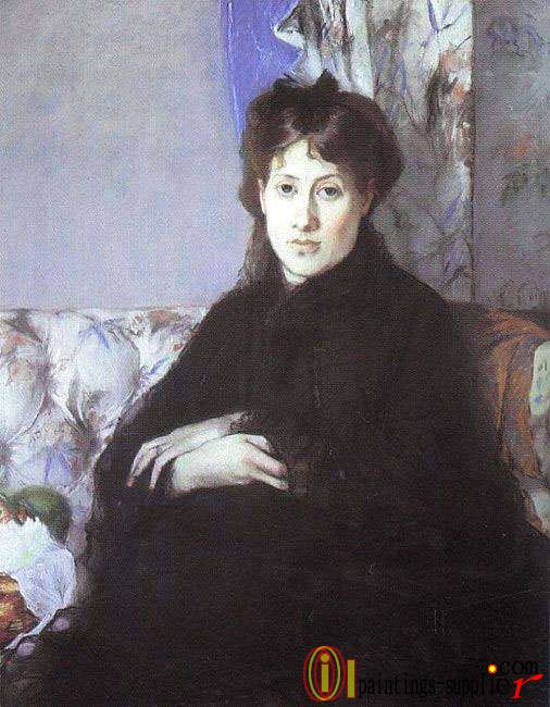 Portrait of Edma Pontillon,1871