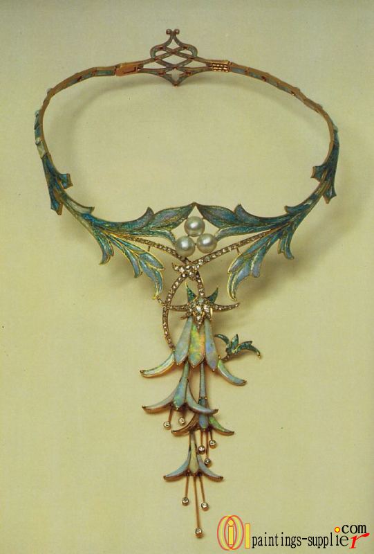 Fuchsia Necklace,1905