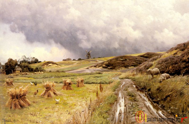 A Pastoral Landscape after a Storm,1904