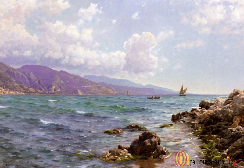 Fishing Boats on the Water, Cap Martin,1907