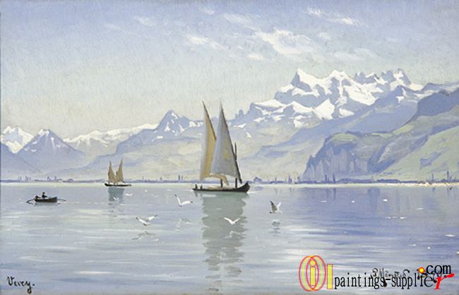 View of Lake, Vevey
