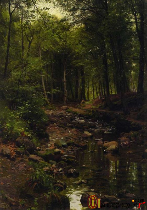 Woodland Landscape.1907