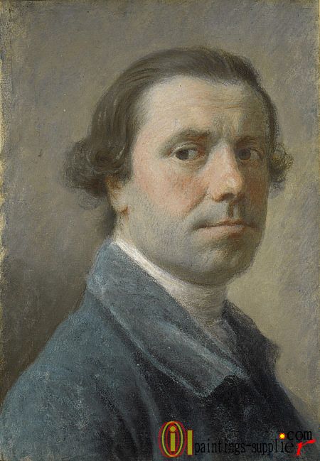 Allan Ramsay, 1713 - 1784. Artist (Self-portrait),1756
