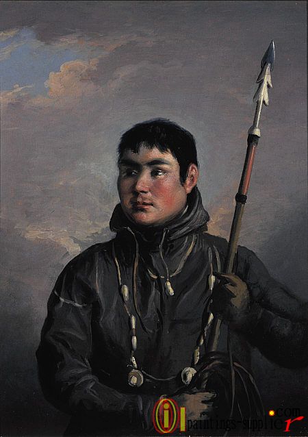 John Sakeouse, 1797 - 1819. Eskimo whaler and draughtsman,1816