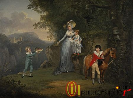 Lady Honyman and her Family,1790