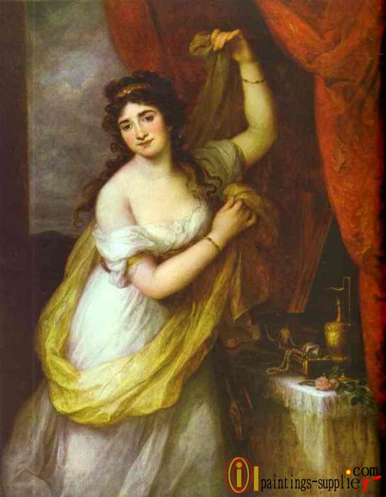 Portrait of a Woman (Presumably of Duchess Esterhazi)(1795)