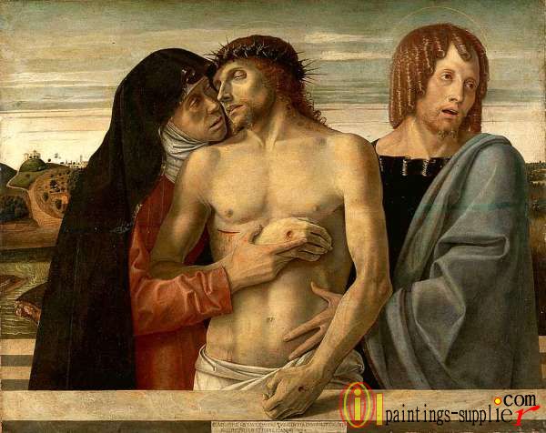 Dead Christ Supported by the Madonna and St. John