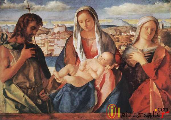 Madonna and Child with St. John the Baptist and a Saint