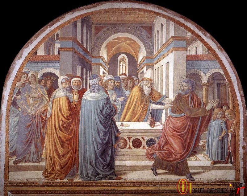 Expulsion of Joachim from the Temple