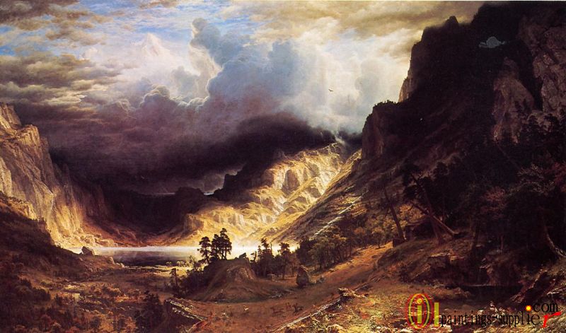 A Storm in the Rocky Mountains, Mr. Rosalie,1866
