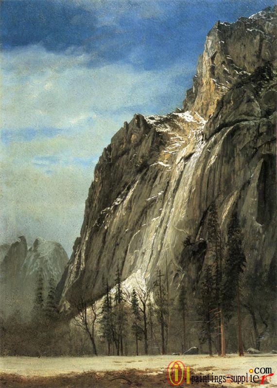 Cathedral Rocks, A Yosemite View,1872