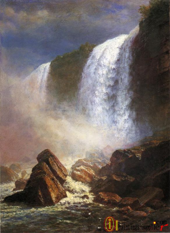 Falls of Niagara from Below