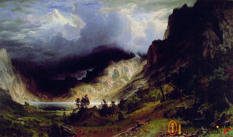 Storm in the Rocky Mountains, Mt Rosalie